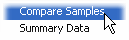 selecting compare samples